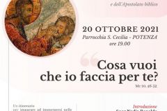 Lectio Biblica 20 Ottobre